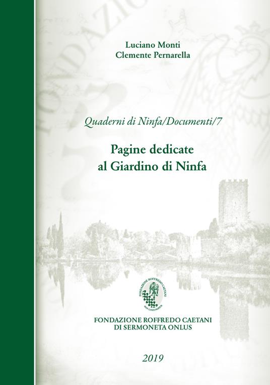 Pagine dedicate al giardino di ninfa - copertina