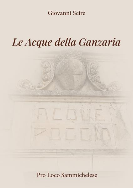 Le acque della Ganzaria - Giovanni Scirè - copertina