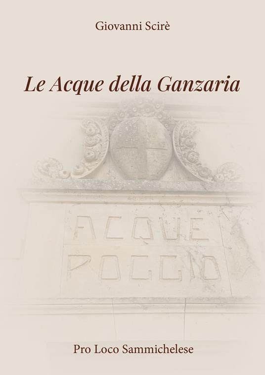 Le acque della Ganzaria - Giovanni Scirè - copertina