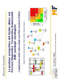 La gestione prospettica del rischio clinico nei Percorsi Diagnostico Terapeutico Assistenziali delle patologie oncologiche. L’applicazione della Failure Mode and Effect Analysis (FMEA) - Massimo Farina,Monica Canciani,Gianni De Paoli - copertina