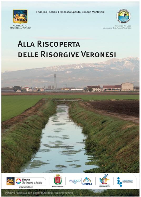 Alla riscoperta delle risorgive veronesi. Ediz. illustrata. Con Carta geografica - Consorzio Pro Loco Le Risorgive della Pianura Veronese - copertina