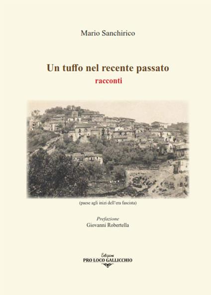 Un tuffo nel recente passato - Mario Sanchirico - copertina