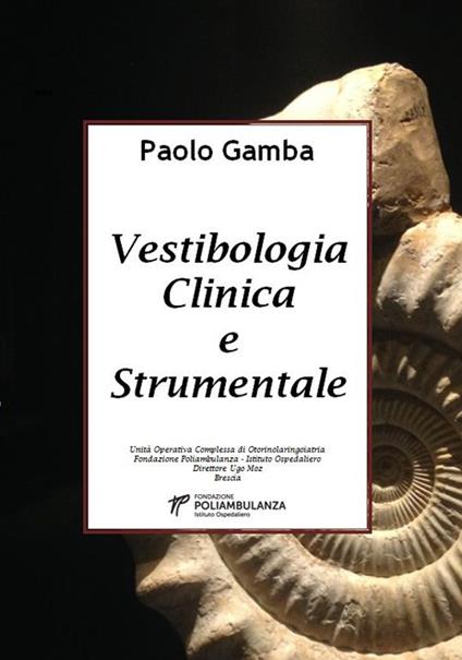 Vestibologia clinica e strumentale - copertina