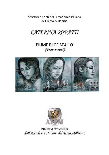 Piume di cristallo - Caterina Rovatti - copertina