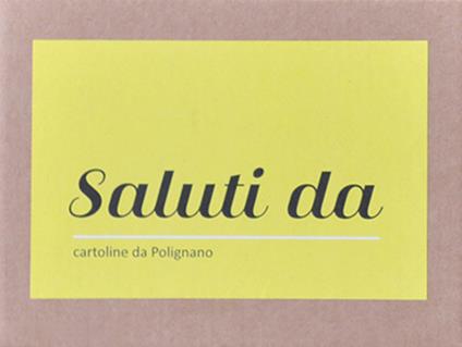 Saluti da Polignano a Mare - copertina
