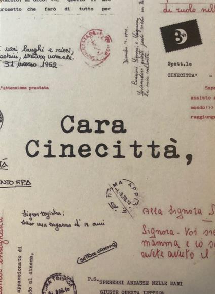 Cara Cinecittà - copertina