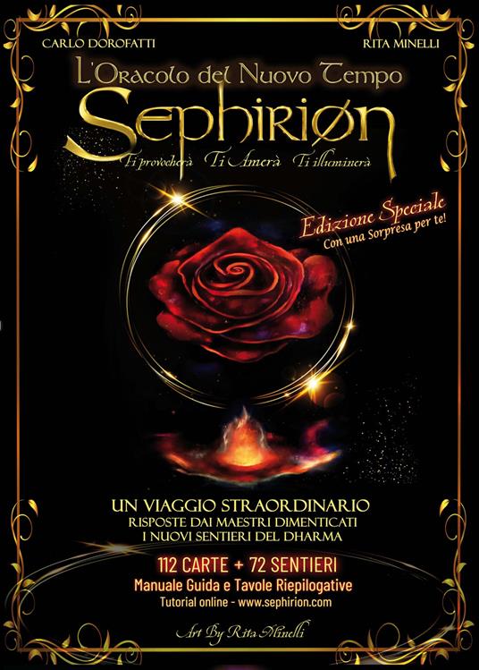 Sephirion. L'oracolo del nuovo tempo. Ediz. deluxe. Con Carte - Carlo Dorofatti - copertina