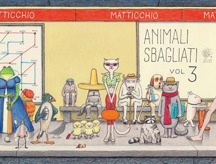 Animali sbagliati. Vol. 3 - Franco Matticchio - copertina
