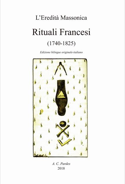Rituali francesi (1740-1825). Ediz. francese e italiana - copertina