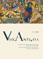 Vox antiqua. Commentaria de cantu gregoriano, musica antiqua, musica sacra et historia liturgica (2020). Vol. 2