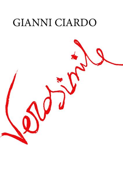 Verosimile - Gianni Ciardo - copertina