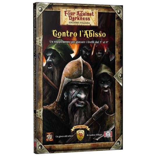 Four Against Darkness - Contro L'abisso. Gioco da tavolo