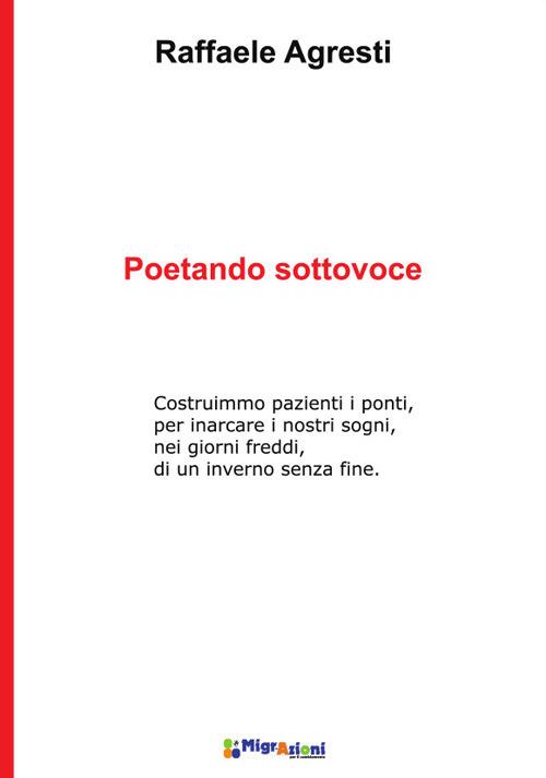 Poetando sottovoce - Raffaele Agresti - copertina