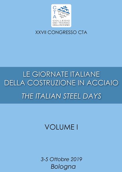 Le XXVII giornate italiane della costruzione in acciaio-The italian steel days. Ediz. bilingue - Elide Nastri - copertina