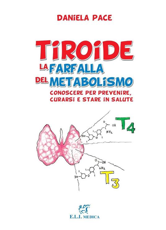 Tiroide la farfalla del metabolismo. Conoscere per prevenire, curarsi e stare in salute - Daniela Pace - copertina