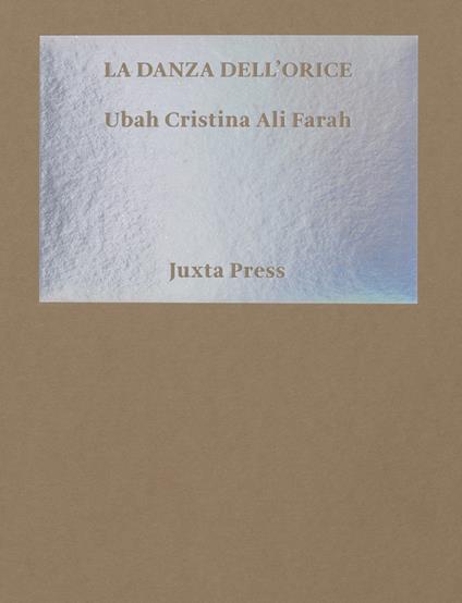 La danza dell'orice - Ubah Cristina Ali Farah - copertina