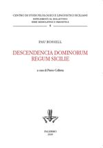 Descendencia dominorum Regum Sicilie