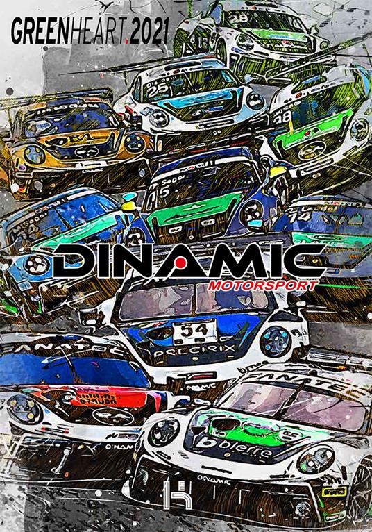 Dinamic motorsport 2021. Ediz. italiana e inglese - Alex Galli - copertina