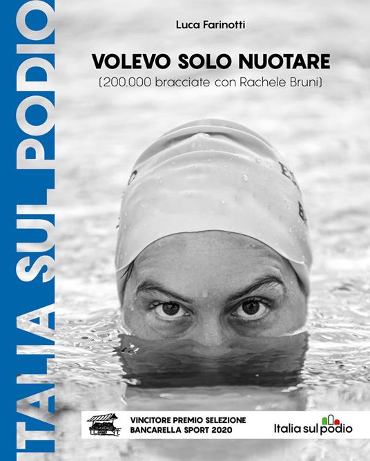 Volevo solo nuotare (200.000 bracciate con Rachele Bruni) - Luca Farinotti - copertina