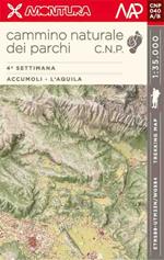 Trekking Map. Cammino naturale dei parchi. 4ª settimana: Accumoli - L'Aquila