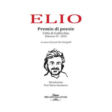 Elio. Premio di poesie - copertina