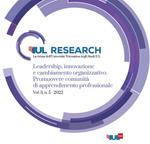 IUL Research (2022). Vol. 3/5: Leadership, innovazione e cambiamento organizzativo. Promuovere comunità di apprendimento professionale