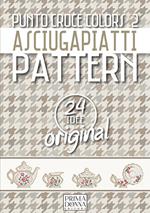 Punto croce colors 2. Asciugapiatti pattern. Ediz. multilingue