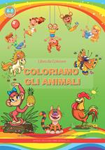 Coloriamo gli animali. Libro da colorare. Ediz. illustrata