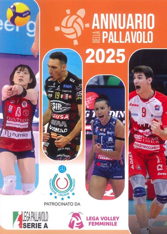 Annuario della pallavolo 2025 - Fabrizio Monari - copertina