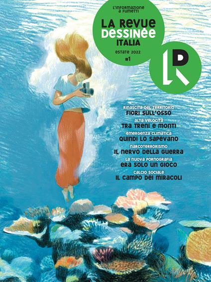 La Revue Dessinée Italia (2022). Vol. 1 - copertina