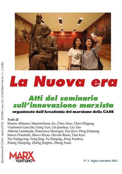 La nuova era. Atti del seminario sull'innovazione marxista. Nuova ediz. - copertina