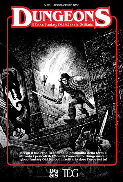 Dungeons. Il gioco di ruolo fantasy old school in solitario. Con Contenuto digitale per download e accesso online - Shane Garvey - copertina