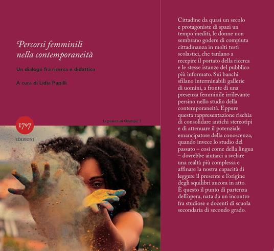 Percorsi femminili nella contemporaneità. Un dialogo fra ricerca e didattica - copertina