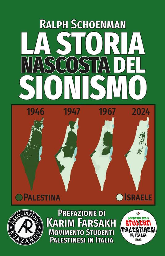 La storia nascosta del sionismo - Ralph Schoenman - copertina