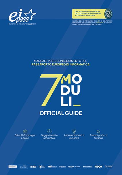 EIPASS 7 moduli. Manuale per il conseguimento del passaporto europeo di informatica - copertina
