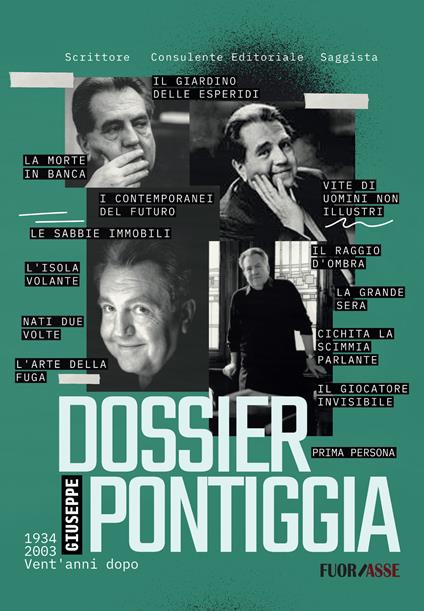 Dossier Giuseppe Pontiggia. 1934 - 2003 vent'anni dopo - copertina