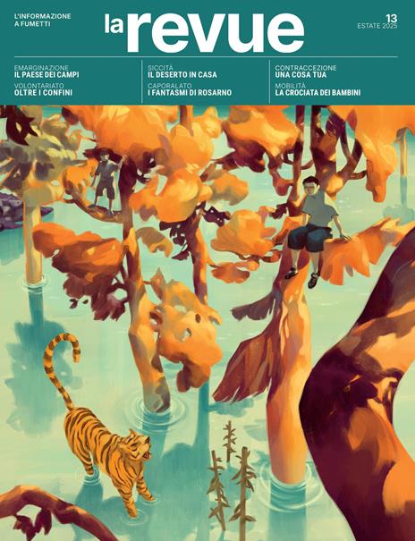 La Revue Dessinée Italia (2025). Vol. 13 - copertina