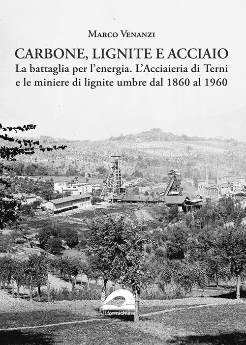 Carbone, lignite e acciaio. La battaglia per l'energia. L'Acciaieria di Terni e le miniere di lignite umbre dal 1860 al 1960 - Marco Venanzi - copertina