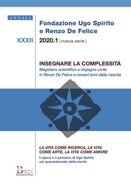 Insegnare la complessità. La vita come ricerca, la vita come arte, la vita come amore - copertina