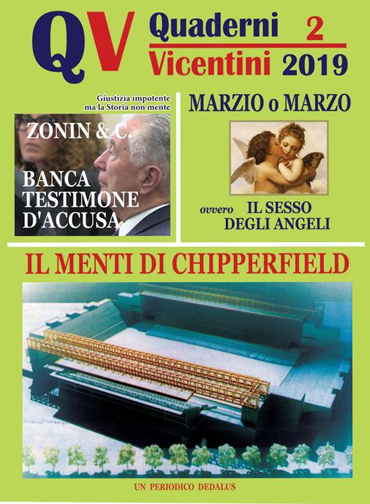 Quaderni vicentini (2019). Vol. 2 - copertina