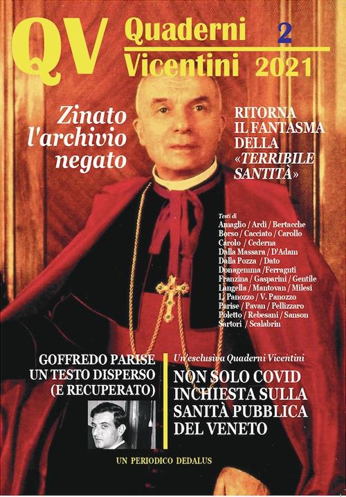 Quaderni vicentini (2021). Vol. 2 - copertina