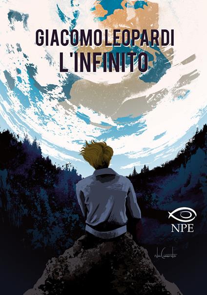 Giacomo Leopardi: L'infinito - Giorgio Martone,Giovanna La Pietra - copertina
