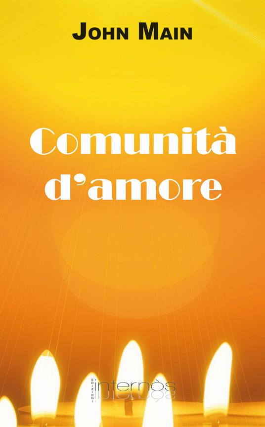 Comunità d'amore - John Main - copertina