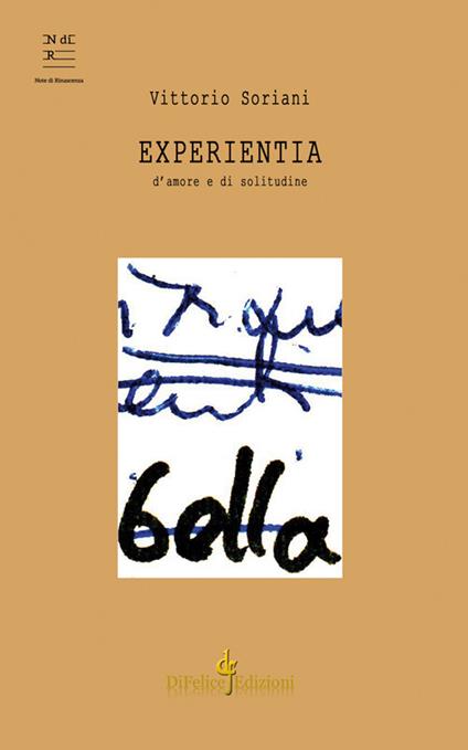 Experientia. D'amore e di solitudine - Vittorio Soriani - copertina