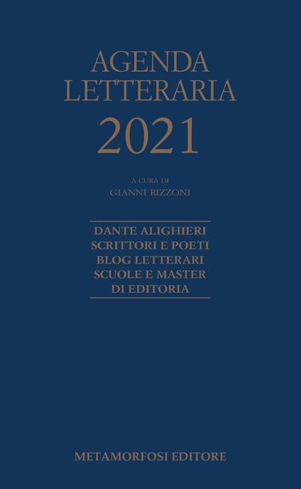 Agenda letteraria 2021 - copertina