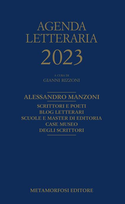 Agenda letteraria 2023 - copertina