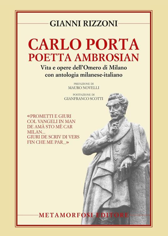 Carlo Porta poetta ambrosian - Gianni Rizzoni - copertina