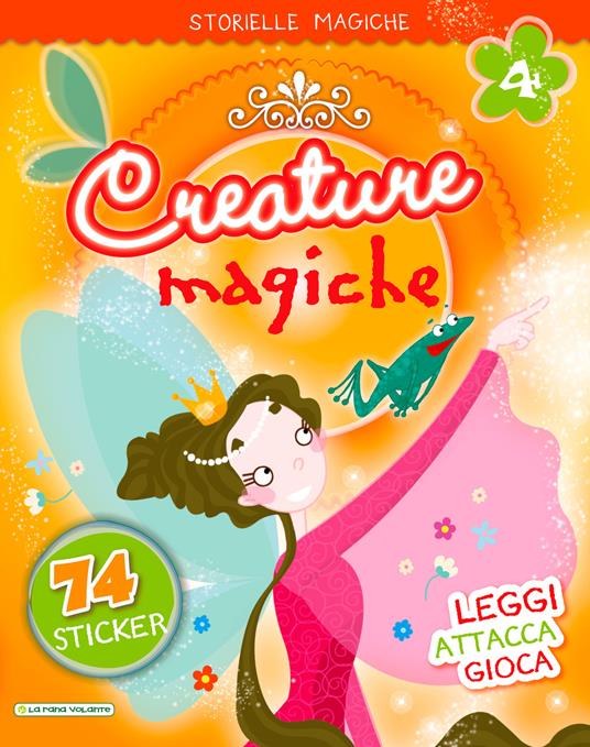 Creature magiche. Con adesivi. Ediz. illustrata - copertina