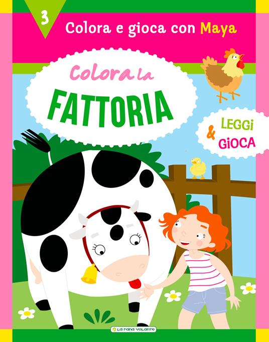 Colora la fattoria. Ediz. a colori - copertina