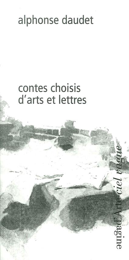 Contes choisis d'arts et lettres - Alphonse Daudet - copertina